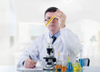 technician working at laboratory