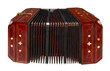 bandoneon, isolated on white bandoneon, isolated on white