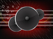 music abstact background