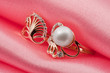 Elegant jewelry ring with jewel stone