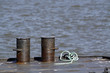 Poller an der Nordseeküste