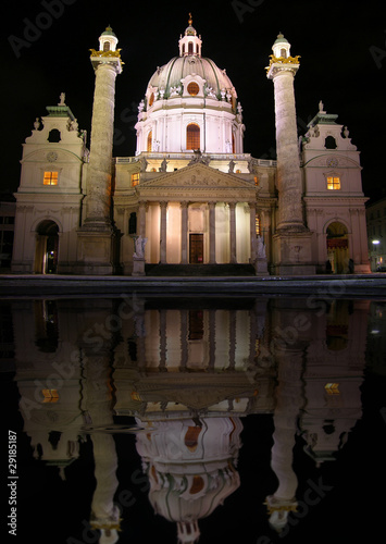 Photo: Karlskirche (St. Charles church), Vienna Karlskirche (St. Charles church), Vienna