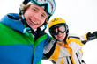 Foto: Schifahrer und Snowboarder Schifahrer und Snowboarder