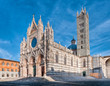 Siena Cathedral, Italy in morning light Siena Cathedral, Italy in morning light