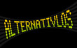 led lauftext alternativlos I