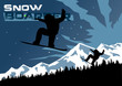 Snowboard Winter Flyer