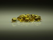 Yellow vitamin pills