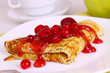 pfannkuchen mit waldfrüchte
