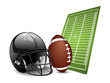 American football design elements