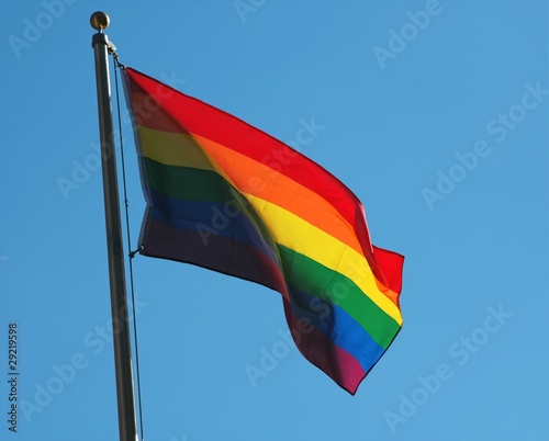 Foto: Gay pride flag Gay pride flag