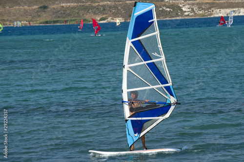 Photo: Windsurfing Windsurfing