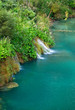 Beautiful Lake with waterfalls