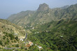 Valley at la Gomera island.