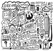hand draw school element