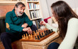 Photo: Senior playing chess Senior playing chess