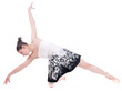 Beautiful young ballerina woman