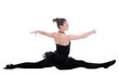 Beautiful young ballerina woman