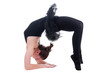 Beautiful young ballerina woman