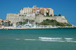 The fortress of Calvi, Corsica The fortress of Calvi, Corsica