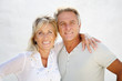 Happy mature couple smiling. Happy mature couple smiling.
