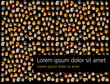 Background with hundreds of cartoon heads