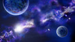 A planets is in space