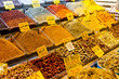 Spices at market place Spices at market place