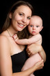 Woman Holding Baby