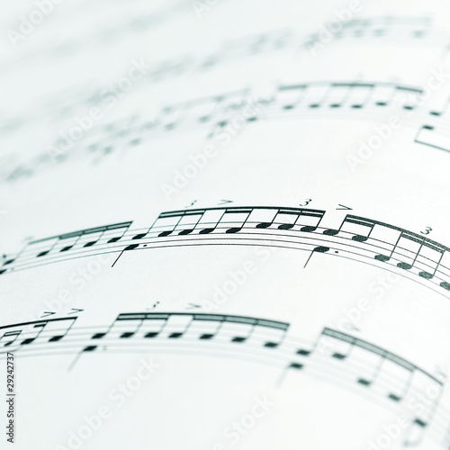 Photo: Music notes Music notes