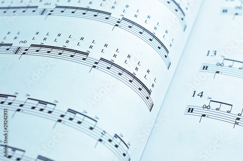 Photo: Music pages Music pages
