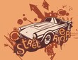 Grunge Automotive Background Grunge Automotive Background