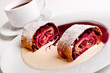 cherry  strudel (two pieces)