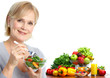 Photo: woman eating salad woman eating salad