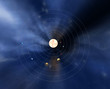 Diagram of the planets in the Solar System