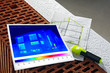 thermal imaging of a house and wall construction