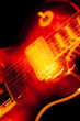 Photo: vivid color rock and roll guitar abstract vivid color rock and roll guitar abstract
