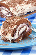 Chocolate swiss roll Chocolate swiss roll
