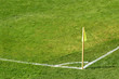 Eckfahne auf Fu?ballplatz
