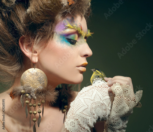 Free Mascara on Art Makeup By Maxim Vlasenko  Royalty Free Stock Photos  29261595 On