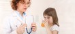 Doctor and patient. Natural Vitamins
