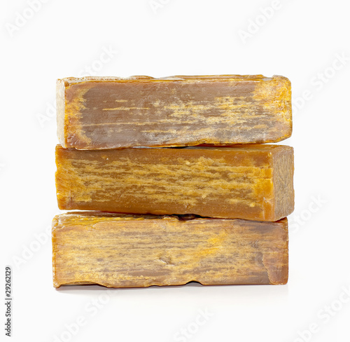 Photo: Bar of the brown soap Bar of the brown soap