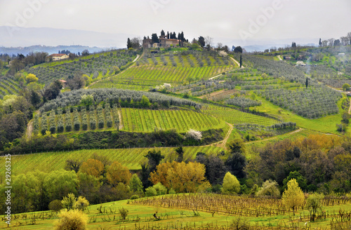 Foto: Tuscany landscape, Italy Tuscany landscape, Italy