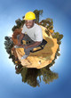 Black Construction Worker