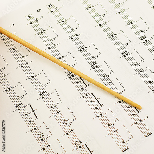 Photo: conductor baton conductor baton