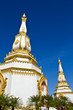 Thai pagoda around Mahajadee Chaimongkol temple