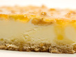 Cake of apple with cream