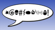 Vector: Swear words Swear words