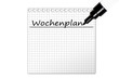 Wochenplan