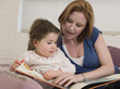 Mother Reading to Daughter
