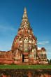 Old Pagoda in Ayutthaya, Thailand Old Pagoda in Ayutthaya, Thailand